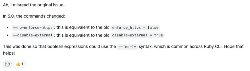 <https://github.com/gjtorikian/html-proofer/issues/727#issuecomment-1334430268>{:target="_blank"}