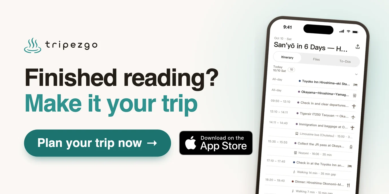 Finished reading? Make it your trip
